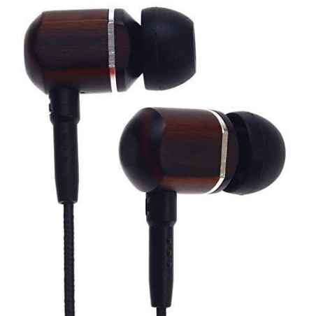 Wood In Ear Headphones...