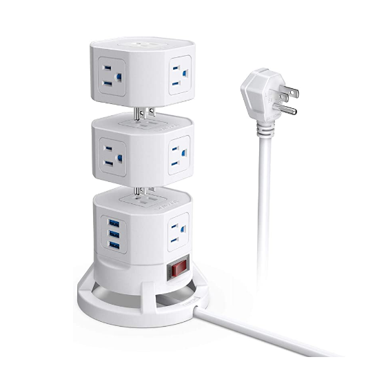 12 Outlets Power Strip Tower 30pcs Wholesale