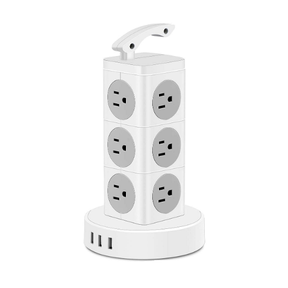 SALE 2 PACKS Electric Charging Station with 12 Outlet 3 USB Ports