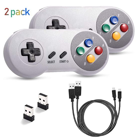 10 Pack Wireless USB Controller 2.4GHz Classic Game Controller